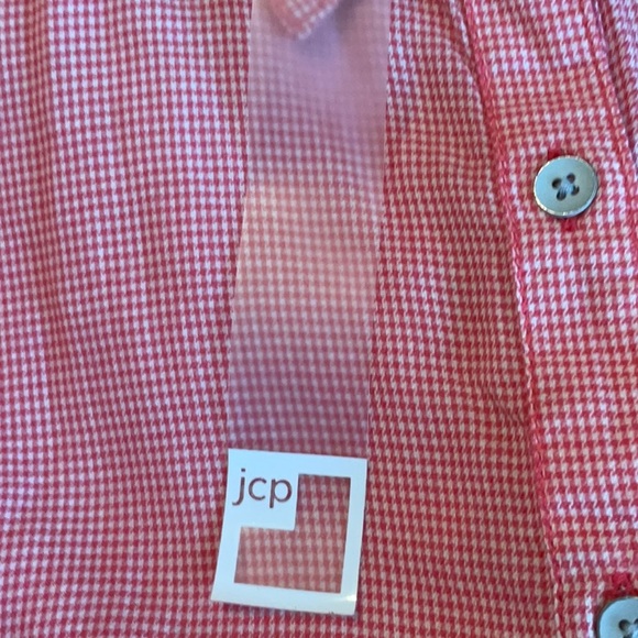 Size PL Checkered Button Down the Front Blouse - Picture 10 of 10